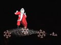 Santa Appears on Roof