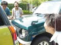 2005夏。ナッパ先生の車のガ...