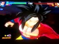 SSJ4 Goku vs ICE shenlong