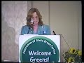 Green Party 2000 Convention - Marian Coyne, European Greens Green Party 2000 Convention - Marian Coyne, European Greens