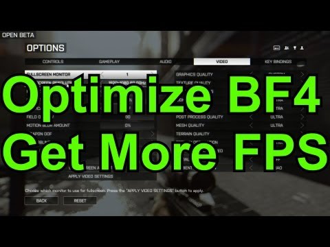 how to know fps in bf4