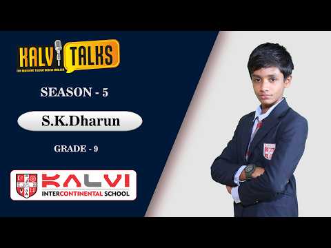 S.K.Dharun |Grade -9