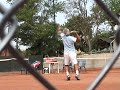 Cirstea practising