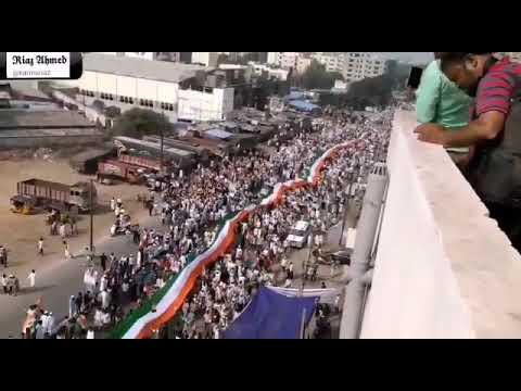 #Eidgah #Tiranga Rally Hyderabad rally from Mir Alam Tank to Shastripuram 10 January 2020