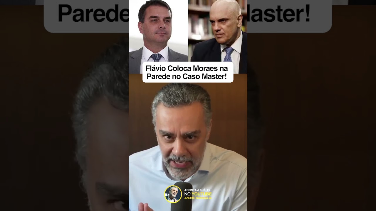🚨  Flávio Coloca Moraes na Parede no Caso Master!