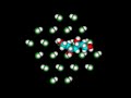 Animations of PVA Oligomers Binding to Ice Top view