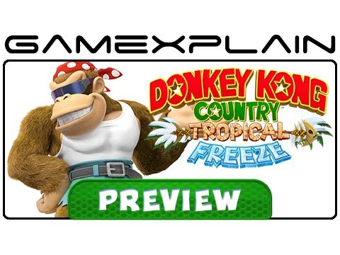 Donkey Kong Country: Tropical Freeze - Video Preview (Wii U)