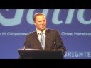 12 October: Keynote speech at campaign launch