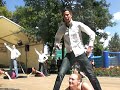 danceschool peter verbiest on podium hoorn holland
