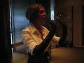 victoria filming a video message for us!