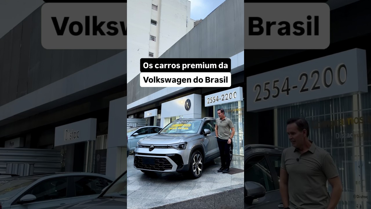 Os carros premium da VW no Brasil