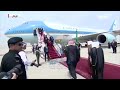 #الملك_سلمان يستقبل الرئيس الاميركي #ترامب وقرينته لحظة وصولهما إلى مطار #الرياض -Views : 1