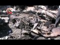 دوما -دمار احدى الشوارع بشكل كامل بسبب القصف 19-6-2012
