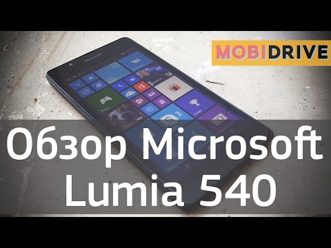 Обзор Microsoft Lumia 540 Dual SIM (orange)