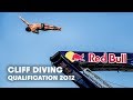 Cliff diving qualification - Red Bull Cliff Diving World Series 2012