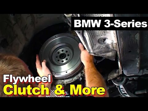 1998 BMW E36 3-series Clutch Assembly, Flywheel, and Rear Main Seal Replacement