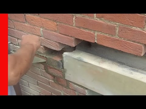 how to fit lintels