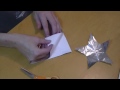 Оригами видеосхема звезды киригами