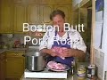 Cooking Bar-b-que BBQ Pork Roast