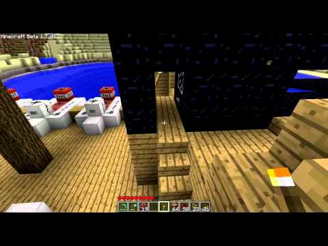 preview-Let\'s Play Minecraft Beta! - 070 - Main Cannon testing and C4 Excavation! (ctye85)