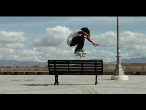 skating - Recently signed skateboarder Korahn Gayle leaves the rain soaked streets of the UK to head to the brighter climes of Italy to skate a variety of spots in Sar...