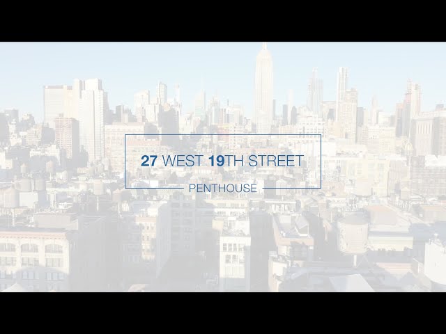 SOLD – 27 west 19th Street, Penthouse Photo