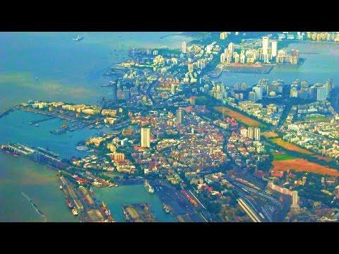 Landing In Mumbai Chhatrapati Shivaji International Airport, India