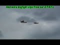 Dogfights, Mid Air Collisions, Crashes, hovering w/streamers
