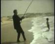 Sagarra: Dueño fábrica carretes pescando en Mauritania-1977b
