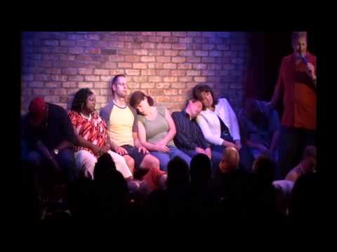 This is me (Jeff Cottrill) with others being hypnotized by Brad Clark at the Improv.mov