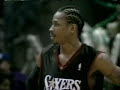 Allen Iverson 46 pts 2001 Playoff Game vs Bucks Game 6