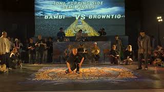 Bambi vs Brown Tio – 2023 SDF Popping Battle Semi Final