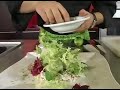 Amanida sucedani de cranc, caviar i llima Amanida sucedani de cranc, caviar i llima