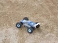 brushless Xray XT8 driving through road works (w. audio)