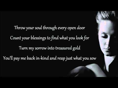 Adele - Rolling in the Deep Lyrics Video