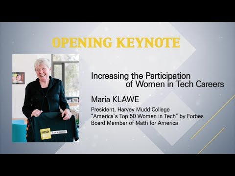 [2019 ELIS] Opening Keynote Speech : Increasing the Participation of Women in Tech Careers
