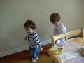 Luke and Nat run
