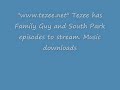 Family guy and south park watch online free