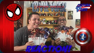 Nuevo Video! Reacción al Trailer de Captain America: Civil War! Spider-Man!