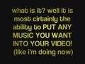YouTube's AudioSwap