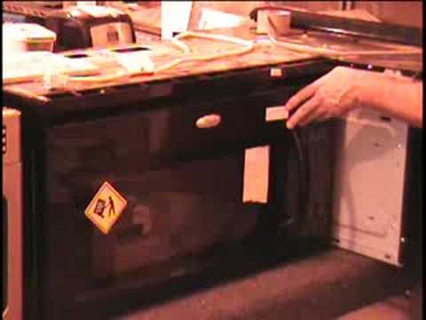 how to vent built in microwave