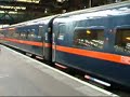 GNER 91116 Propelling South from Edinburgh Waverley