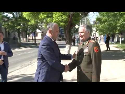 Глава государства принял участие в заседании Республиканского совета Союза Офицеров Республики Молдова