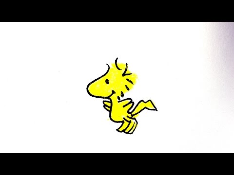 how to draw woodstock