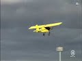 Flugzeug auf Laufband