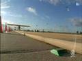 Flugzeug auf Laufband