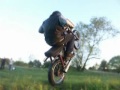 Wheelie crash funny Enduro fail. WSK Polish old bike funny