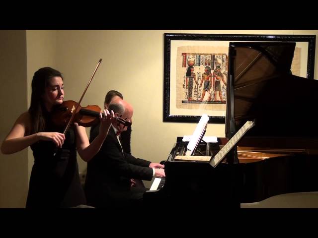 Brahms: Vioolsonate op. 100 door Elise Besemer en