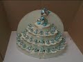 Torta bomboniere palco per maschietto