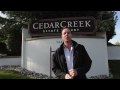 James Cluer at Cedar Creek Winery, Okanagan.m4v
